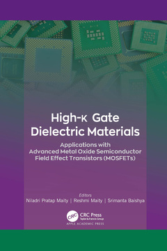 Couverture de l’ouvrage High-k Gate Dielectric Materials