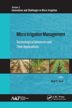 Couverture de l’ouvrage Micro Irrigation Management