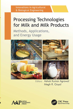 Cover of the book Processing Technologies for Milk and Milk Products
