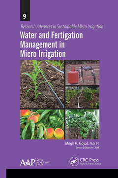 Couverture de l’ouvrage Water and Fertigation Management in Micro Irrigation