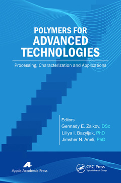 Couverture de l’ouvrage Polymers for Advanced Technologies