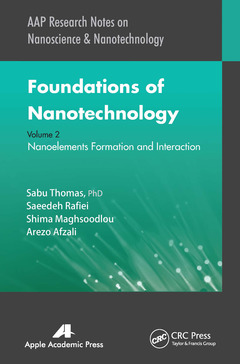 Couverture de l’ouvrage Foundations of Nanotechnology, Volume Two