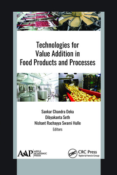 Couverture de l’ouvrage Technologies for Value Addition in Food Products and Processes