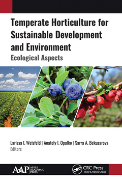 Couverture de l’ouvrage Temperate Horticulture for Sustainable Development and Environment