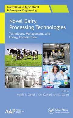 Couverture de l’ouvrage Novel Dairy Processing Technologies