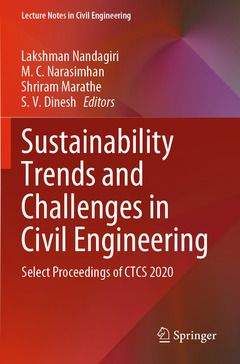 Cover of the book Sustainability Trends and Challenges in Civil Engineering
