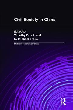 Couverture de l’ouvrage Civil Society in China