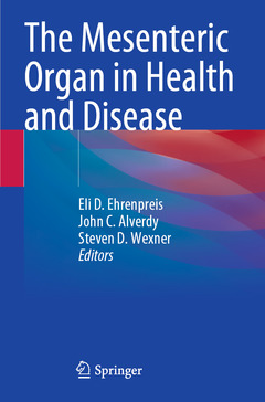 Couverture de l’ouvrage The Mesenteric Organ in Health and Disease