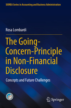 Cover of the book The Going-Concern-Principle in Non-Financial Disclosure