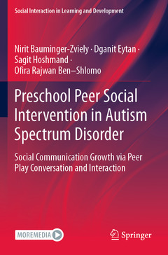 Couverture de l’ouvrage Preschool Peer Social Intervention in Autism Spectrum Disorder