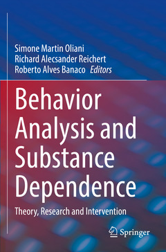 Couverture de l’ouvrage Behavior Analysis and Substance Dependence