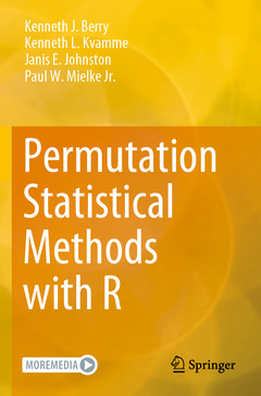 Couverture de l’ouvrage Permutation Statistical Methods with R