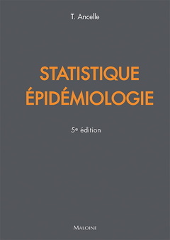 Couverture de l’ouvrage Statistiques - epidemiologie, 5e ed.
