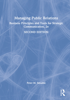 Couverture de l’ouvrage Managing Public Relations