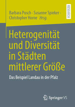 Couverture de l’ouvrage Heterogenität und Diversität in Städten mittlerer Größe