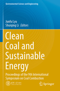 Couverture de l’ouvrage Clean Coal and Sustainable Energy
