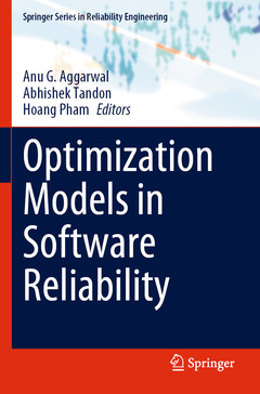 Couverture de l’ouvrage Optimization Models in Software Reliability