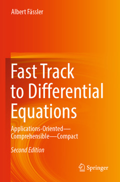 Couverture de l’ouvrage Fast Track to Differential Equations