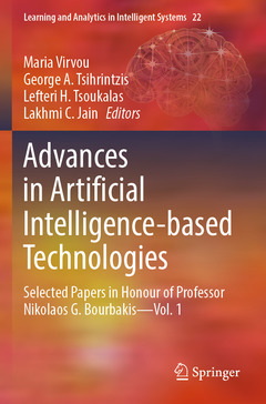 Couverture de l’ouvrage Advances in Artificial Intelligence-based Technologies
