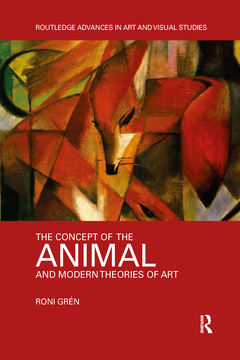 Couverture de l’ouvrage The Concept of the Animal and Modern Theories of Art