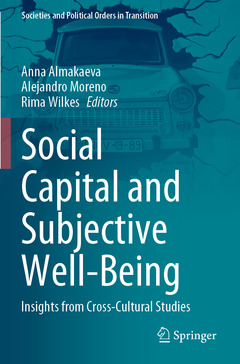 Couverture de l’ouvrage Social Capital and Subjective Well-Being