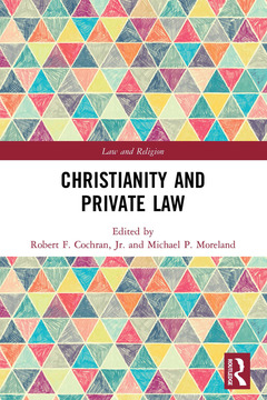 Couverture de l’ouvrage Christianity and Private Law