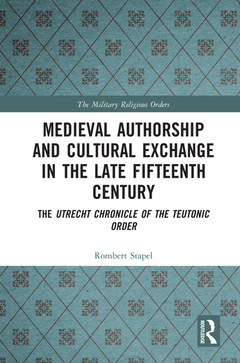 Couverture de l’ouvrage Medieval Authorship and Cultural Exchange in the Late Fifteenth Century