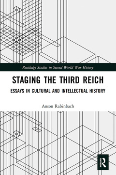 Couverture de l’ouvrage Staging the Third Reich