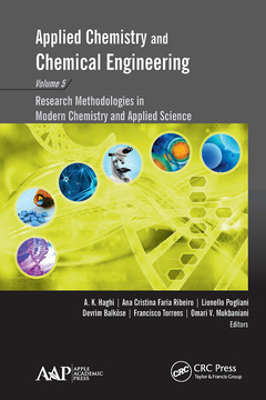 Couverture de l’ouvrage Applied Chemistry and Chemical Engineering, Volume 5