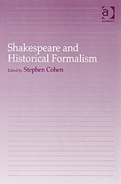 Couverture de l’ouvrage Shakespeare and Historical Formalism
