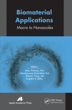Couverture de l’ouvrage Biomaterial Applications