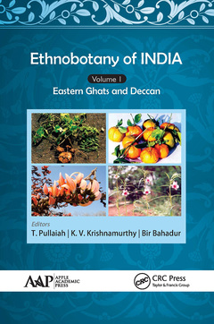 Couverture de l’ouvrage Ethnobotany of India, Volume 1