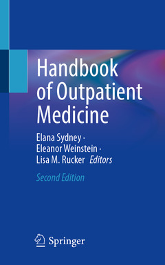 Couverture de l’ouvrage Handbook of Outpatient Medicine