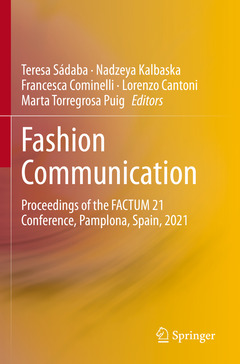 Couverture de l’ouvrage Fashion Communication