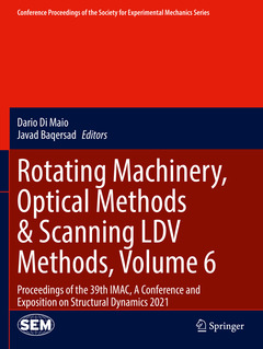 Couverture de l’ouvrage Rotating Machinery, Optical Methods & Scanning LDV Methods, Volume 6