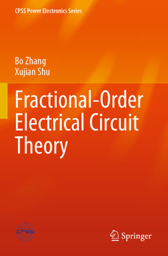 Couverture de l’ouvrage Fractional-Order Electrical Circuit Theory