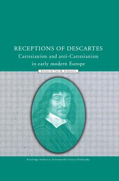 Cover of the book Receptions of Descartes