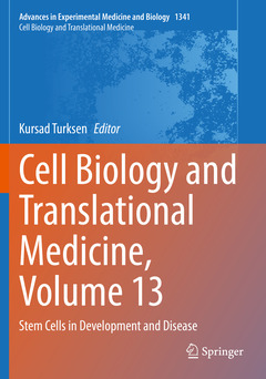 Couverture de l’ouvrage Cell Biology and Translational Medicine, Volume 13