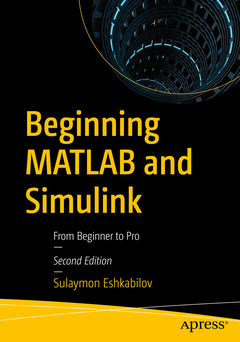 Couverture de l’ouvrage Beginning MATLAB and Simulink