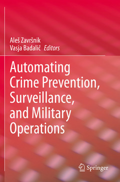 Couverture de l’ouvrage Automating Crime Prevention, Surveillance, and Military Operations
