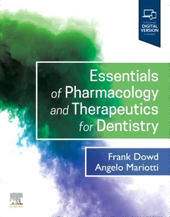 Couverture de l’ouvrage Essentials of Pharmacology and Therapeutics for Dentistry