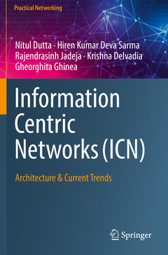 Couverture de l’ouvrage Information Centric Networks (ICN)