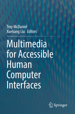 Couverture de l’ouvrage Multimedia for Accessible Human Computer Interfaces
