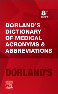 Couverture de l’ouvrage Dorland's Dictionary of Medical Acronyms and Abbreviations