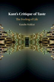 Couverture de l’ouvrage Kant's Critique of Taste