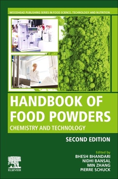 Couverture de l’ouvrage Handbook of Food Powders