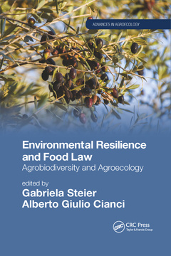 Couverture de l’ouvrage Environmental Resilience and Food Law