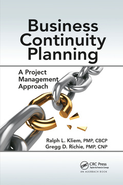 Couverture de l’ouvrage Business Continuity Planning