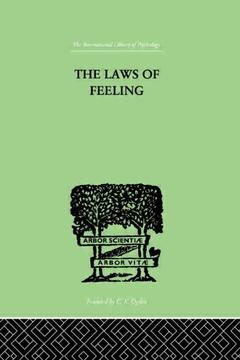 Couverture de l’ouvrage The Laws Of Feeling