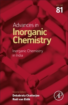 Couverture de l’ouvrage Inorganic Chemistry in India